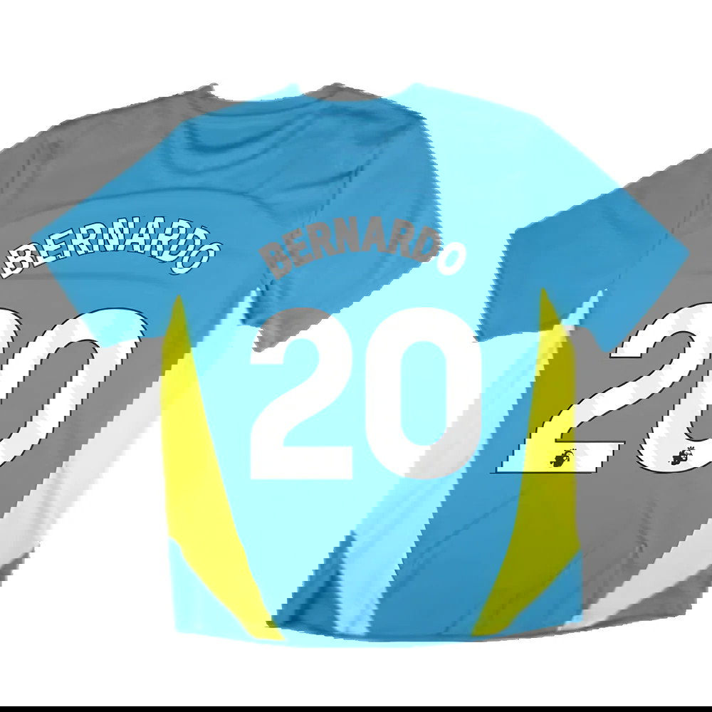 2024-2025 Man City Training Shirt Pro (Blue) (Bernardo 20)