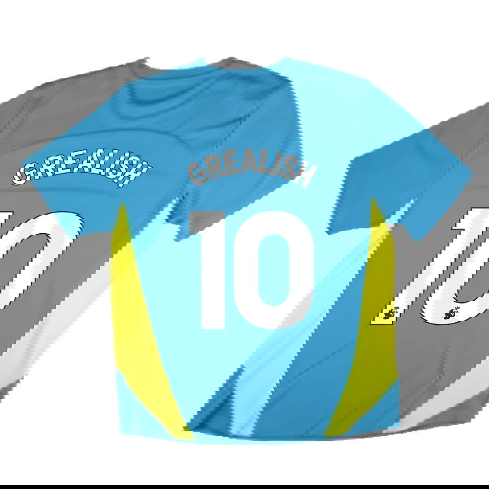 2024-2025 Man City Training Shirt Pro (Blue) (Grealish 10)