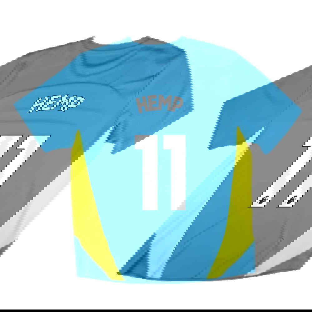 2024-2025 Man City Training Shirt Pro (Blue) (Hemp 11)