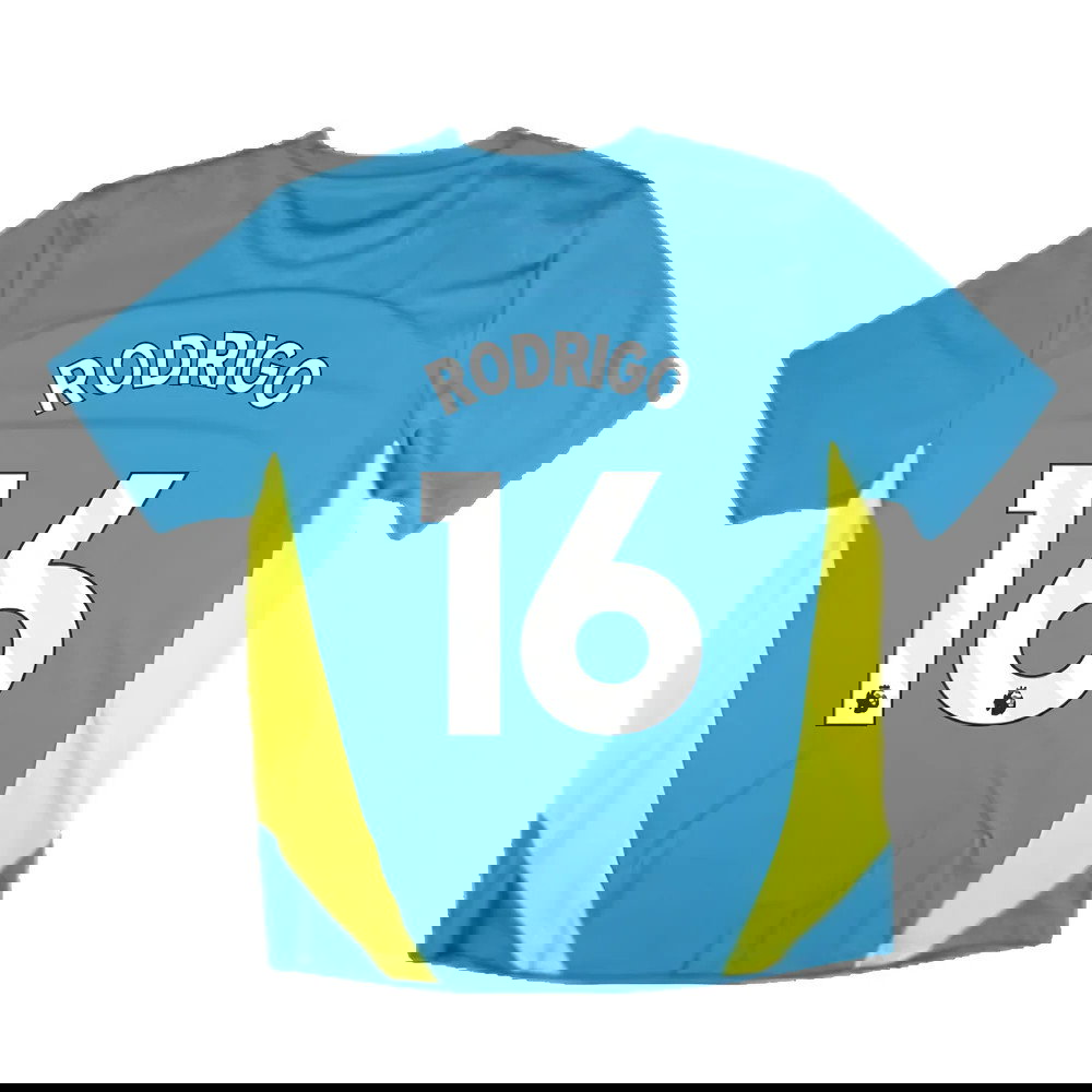 2024-2025 Man City Training Shirt Pro (Blue) (Rodrigo 16)