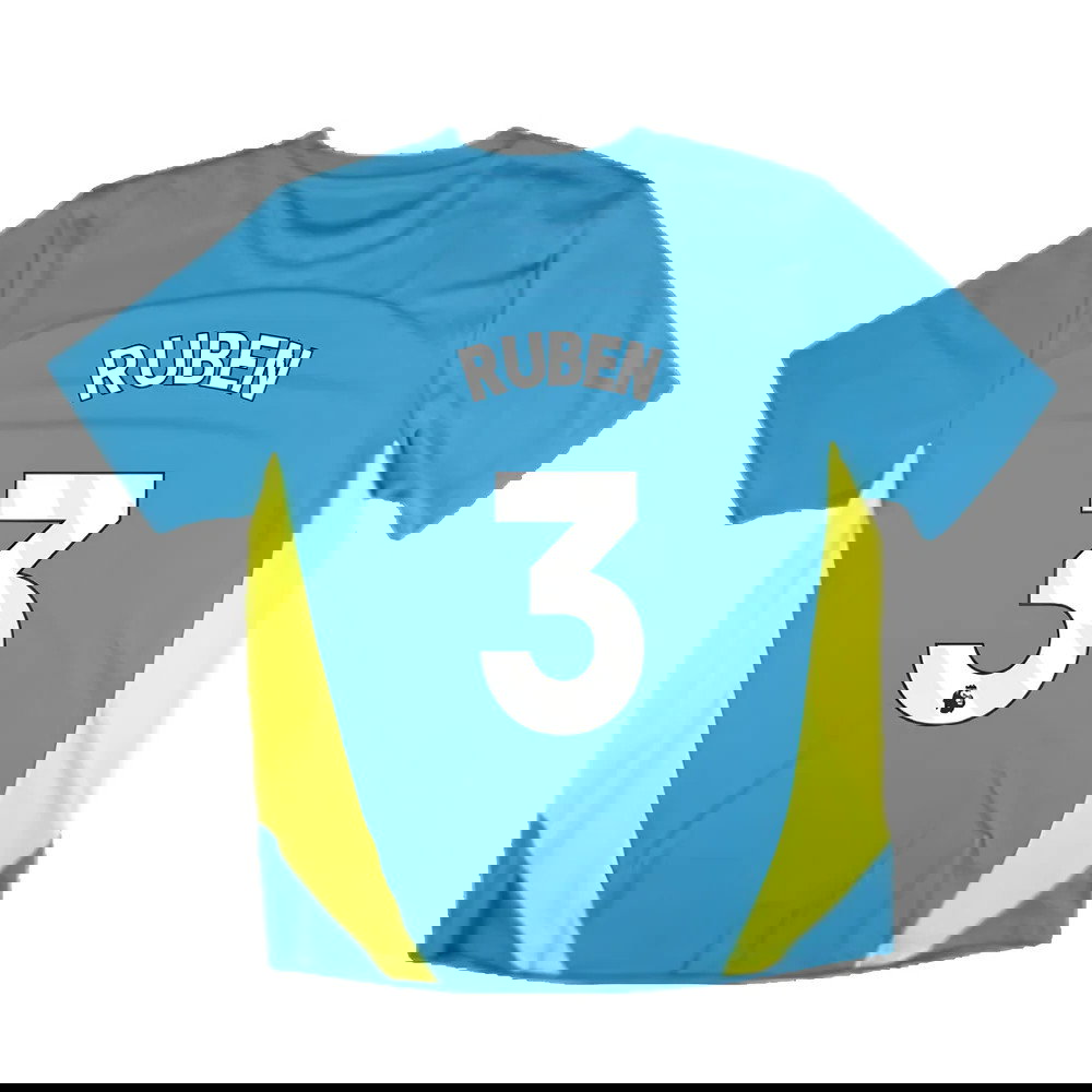 2024-2025 Man City Training Shirt Pro (Blue) (Ruben 3)