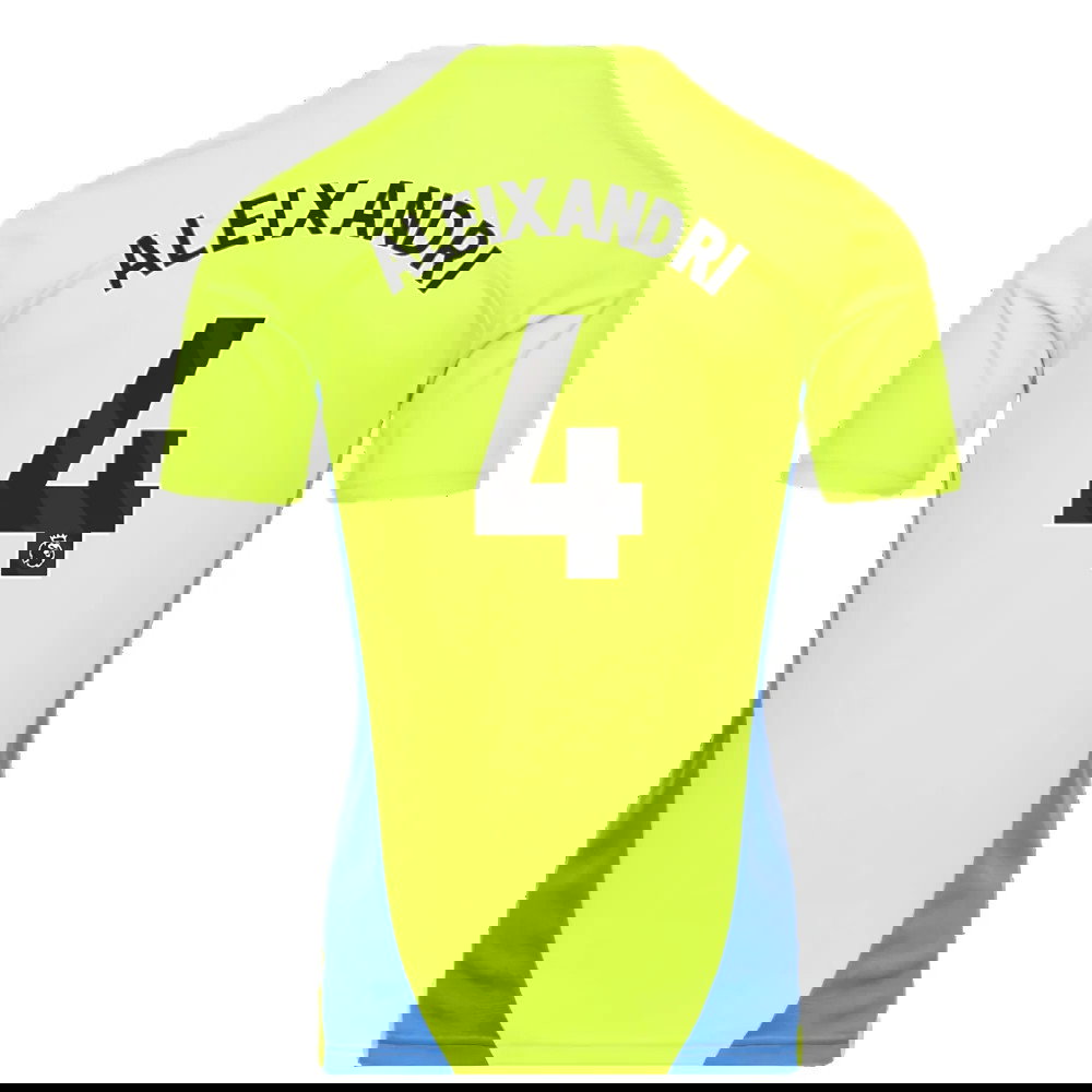 2024-2025 Man City Training Shirt (Yellow Glow) (Aleixandri 4)