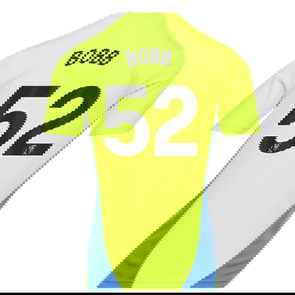 2024-2025 Man City Training Shirt (Yellow Glow) (Bobb 52)