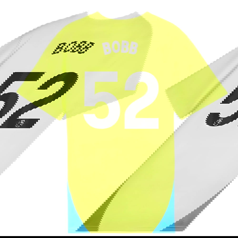 2024-2025 Man City Training Shirt (Yellow Glow) - Kids (Bobb 52)