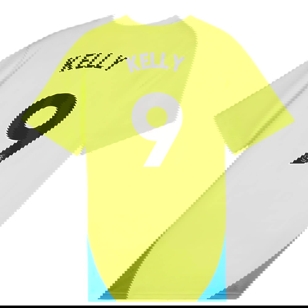 2024-2025 Man City Training Shirt (Yellow Glow) - Kids (Kelly 9)