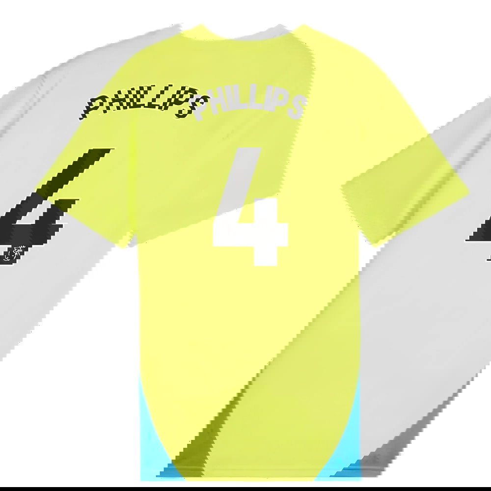 2024-2025 Man City Training Shirt (Yellow Glow) - Kids (Phillips 4)