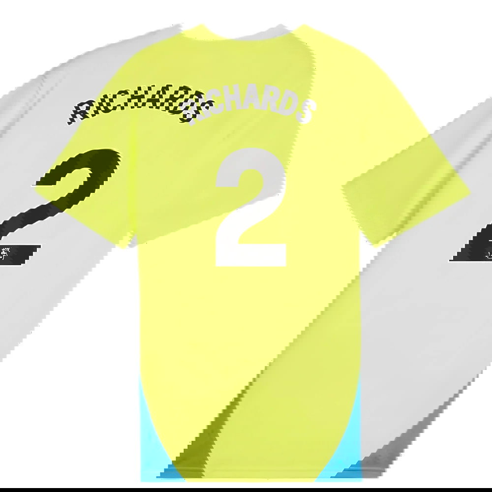 2024-2025 Man City Training Shirt (Yellow Glow) - Kids (Richards 2)