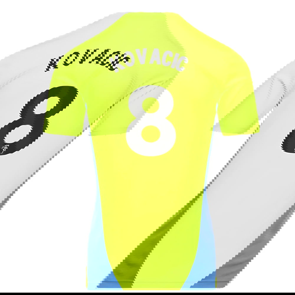 2024-2025 Man City Training Shirt (Yellow Glow) (Kovacic 8)