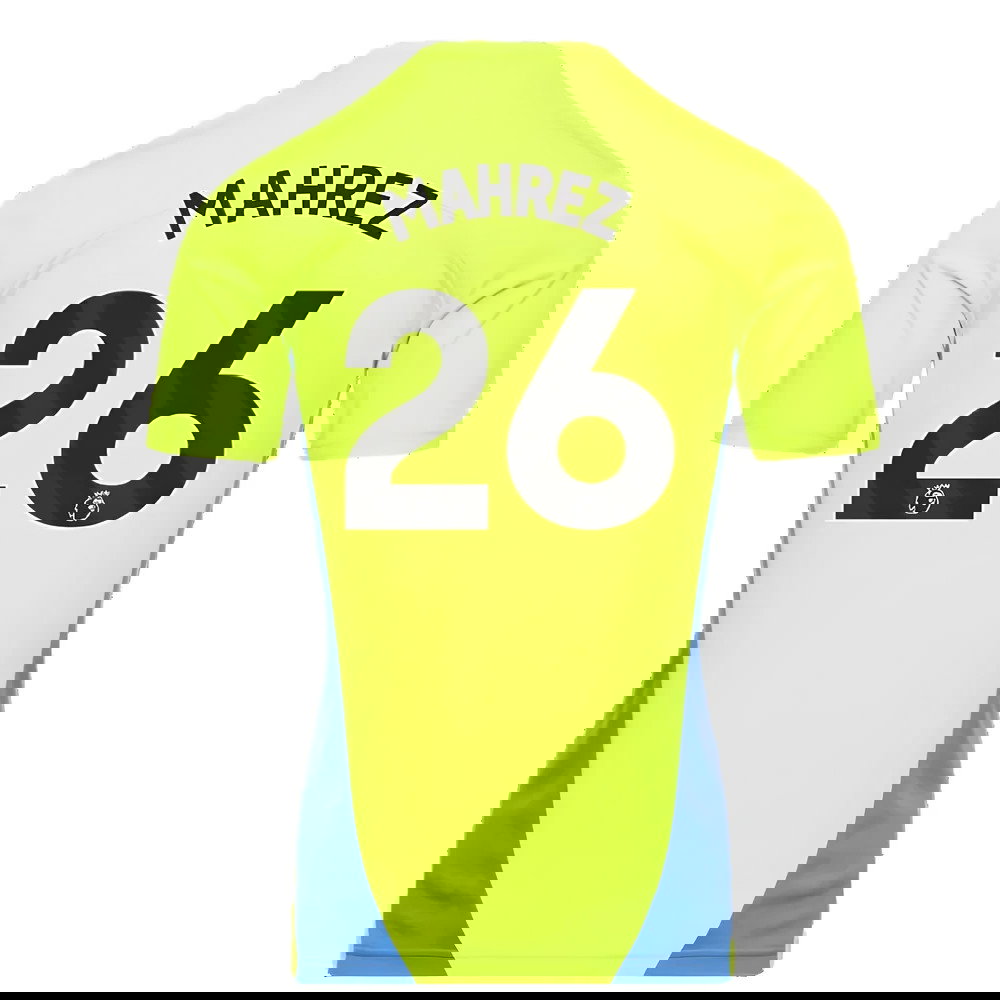 2024-2025 Man City Training Shirt (Yellow Glow) (Mahrez 26)