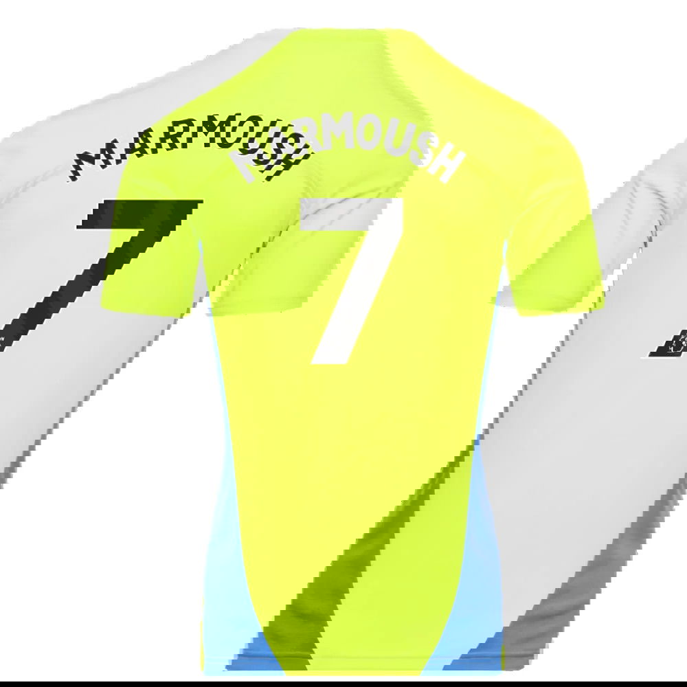 2024-2025 Man City Training Shirt (Yellow Glow) (Marmoush 7)