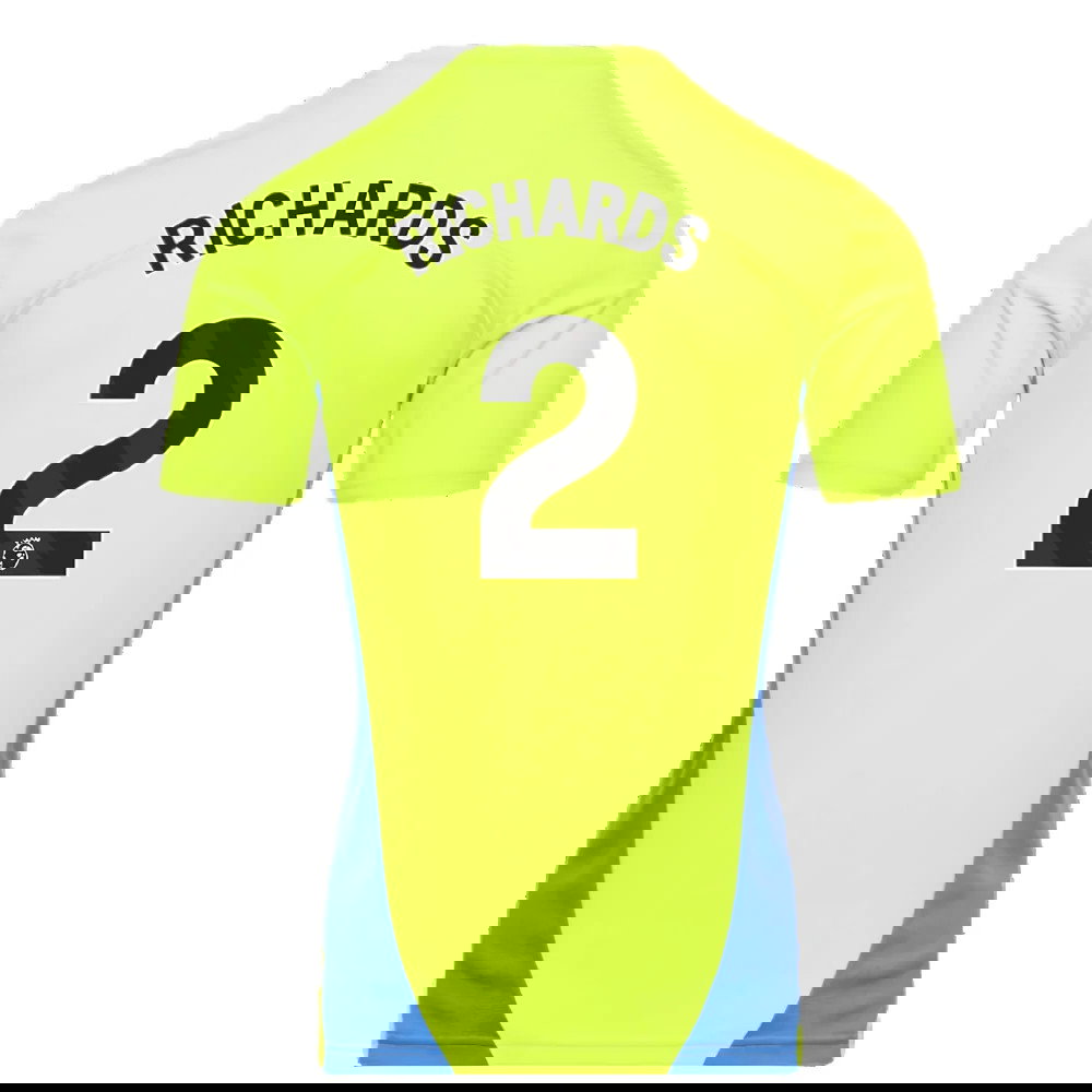 2024-2025 Man City Training Shirt (Yellow Glow) (Richards 2)