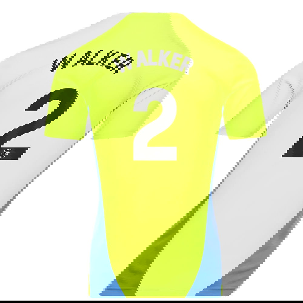 2024-2025 Man City Training Shirt (Yellow Glow) (Walker 2)