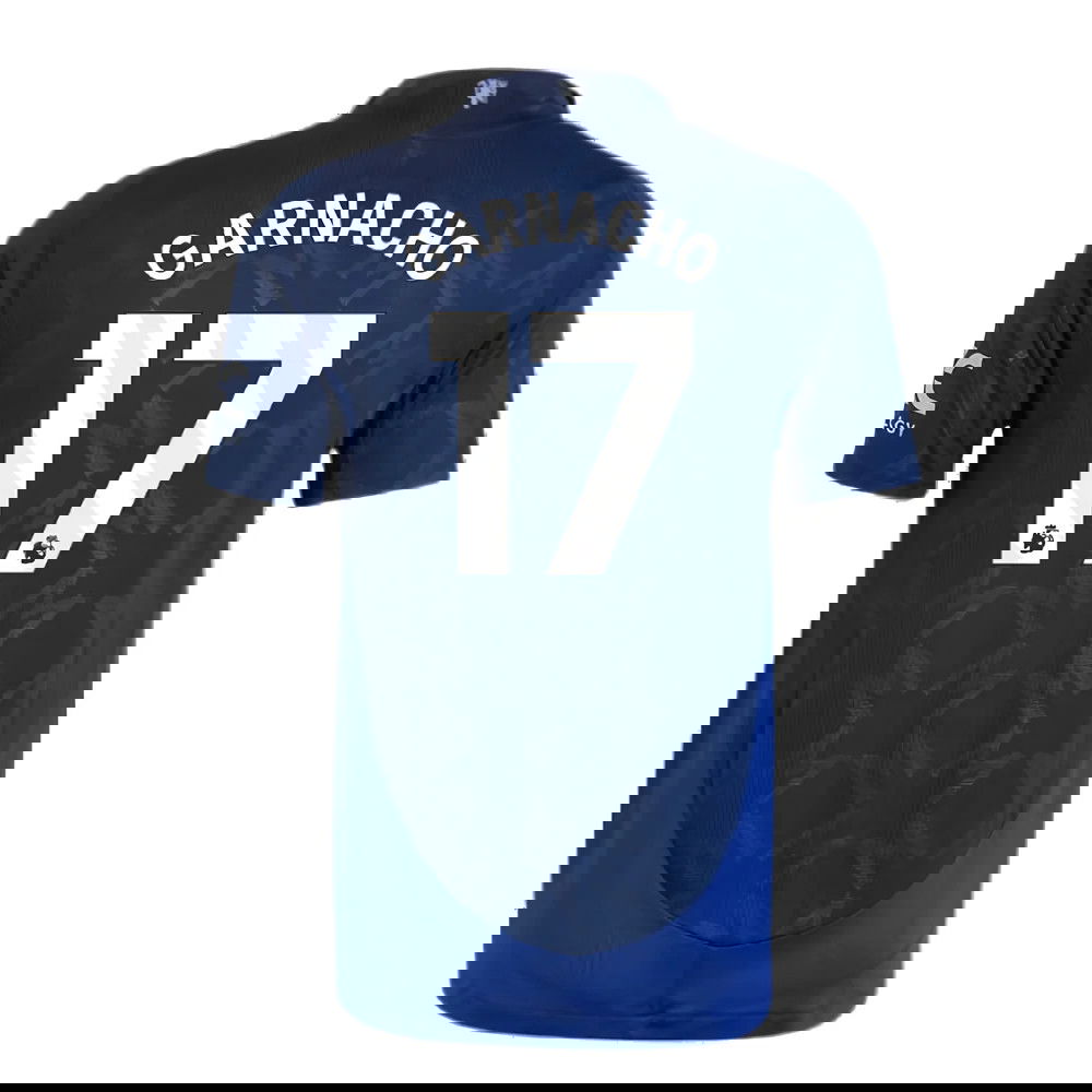 2024-2025 Man Utd Authentic Away Shirt (Garnacho 17)