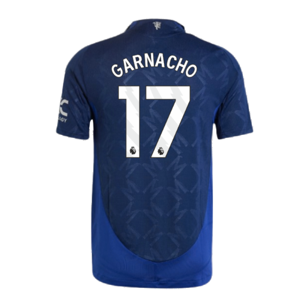 2024-2025 Man Utd Authentic Away Shirt (Garnacho 17)