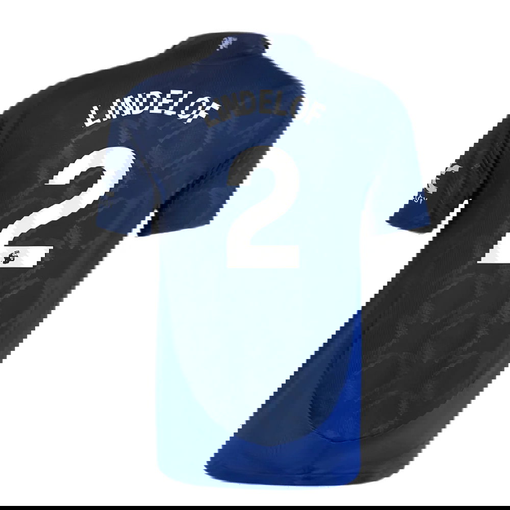 2024-2025 Man Utd Authentic Away Shirt (Lindelof 2)