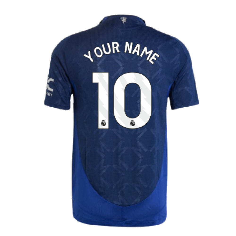 2024-2025 Man Utd Authentic Away Shirt (Your Name)