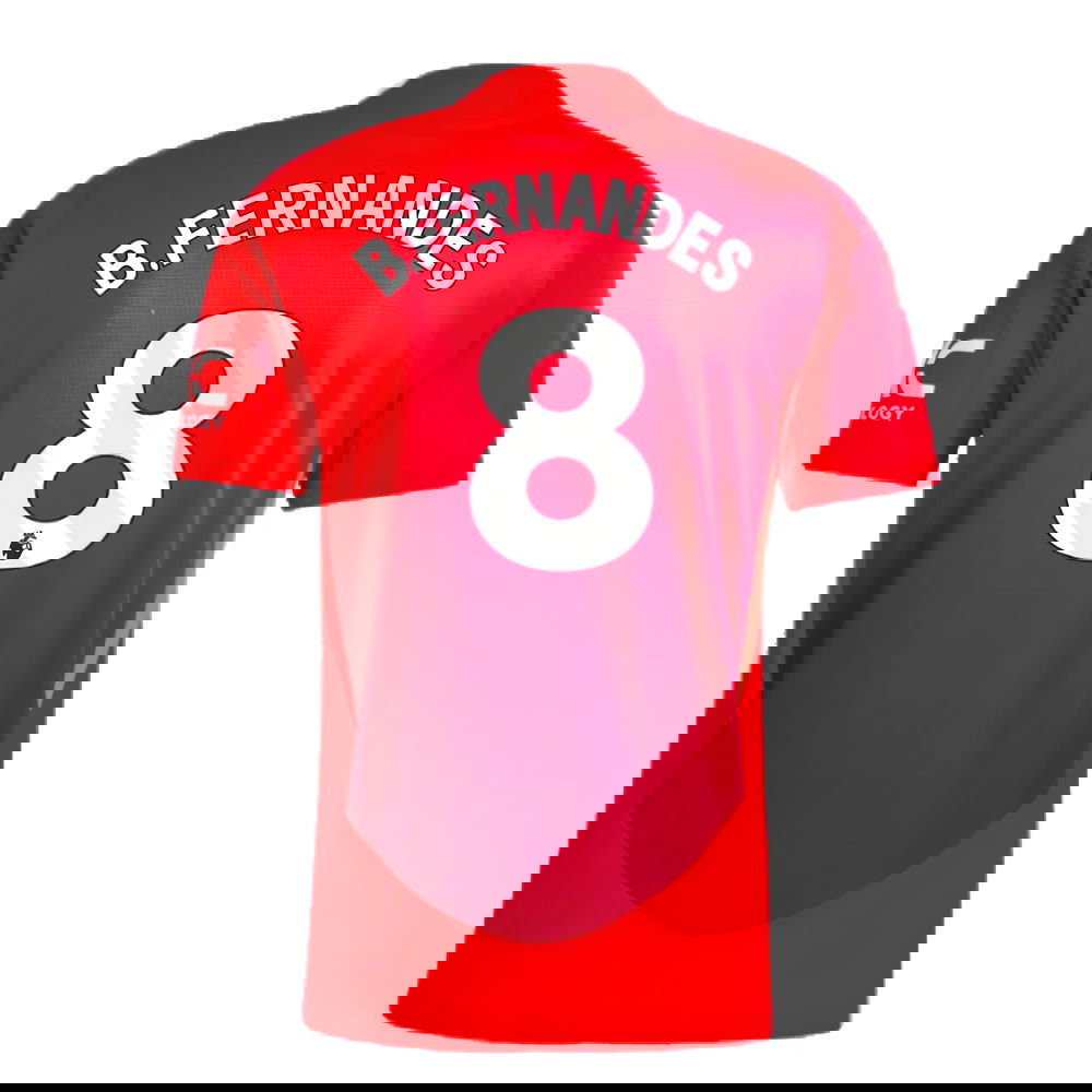 2024-2025 Man Utd Authentic Home Shirt (B.Fernandes 8)