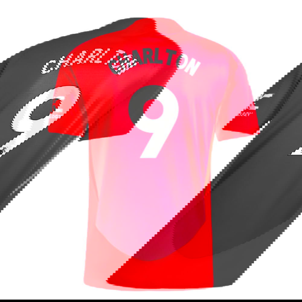 2024-2025 Man Utd Authentic Home Shirt (Charlton 9)