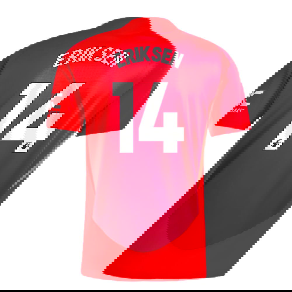 2024-2025 Man Utd Authentic Home Shirt (Eriksen 14)