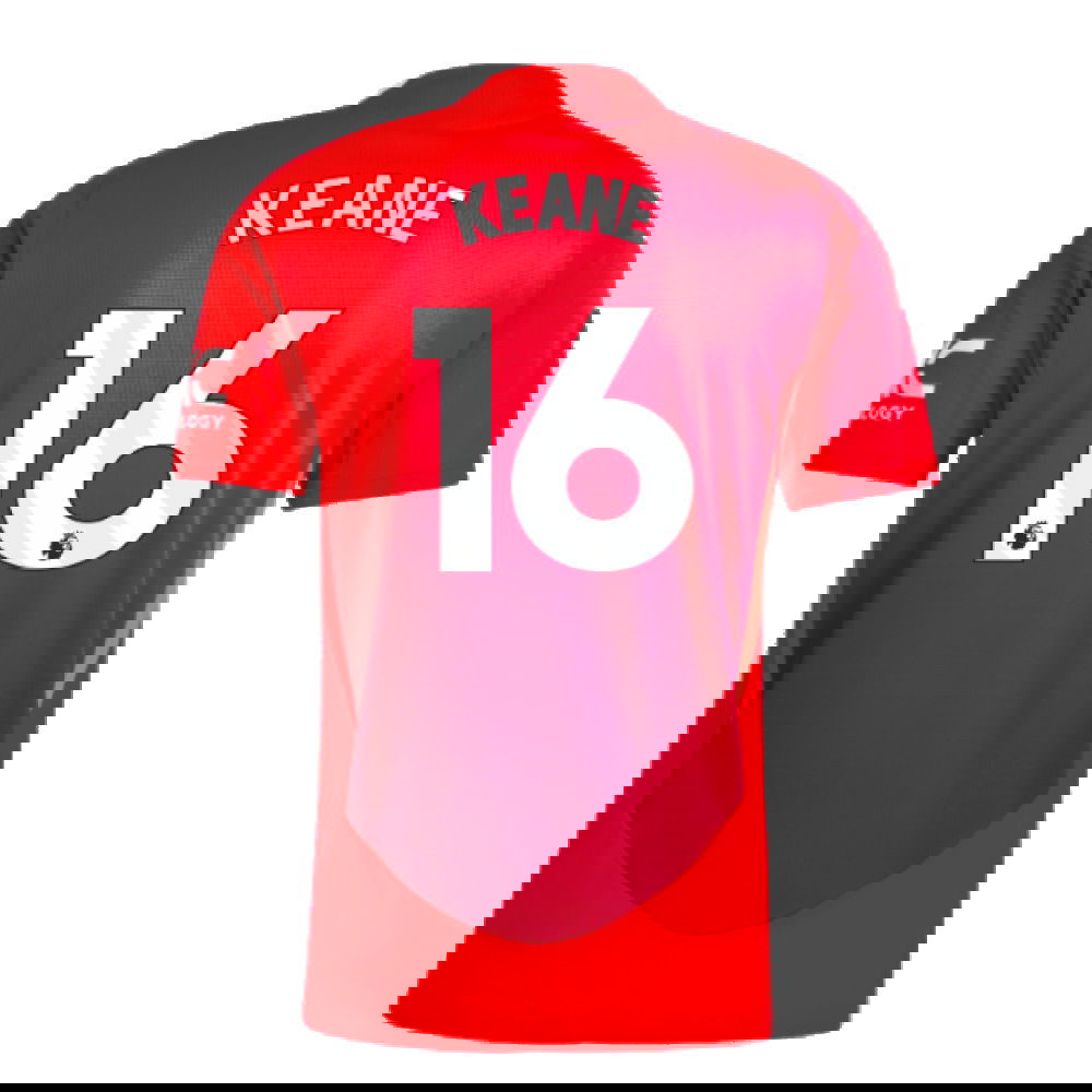 2024-2025 Man Utd Authentic Home Shirt (Keane 16)