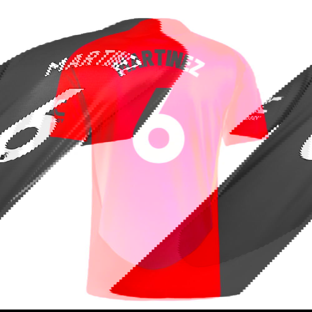 2024-2025 Man Utd Authentic Home Shirt (Martinez 6)