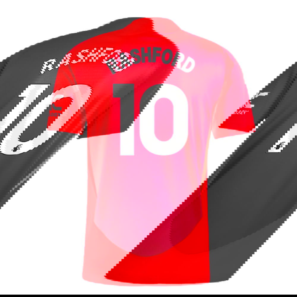 2024-2025 Man Utd Authentic Home Shirt (Rashford 10)