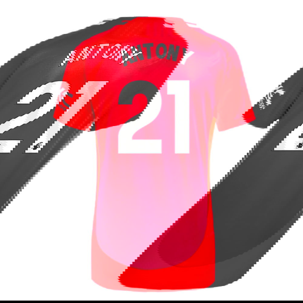 2024-2025 Man Utd Authentic Home Shirt (Womens) (Antony 21)