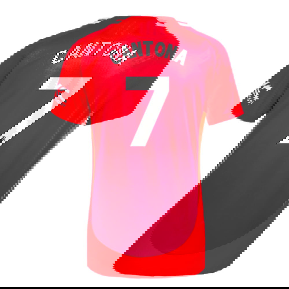 2024-2025 Man Utd Authentic Home Shirt (Womens) (Cantona 7)