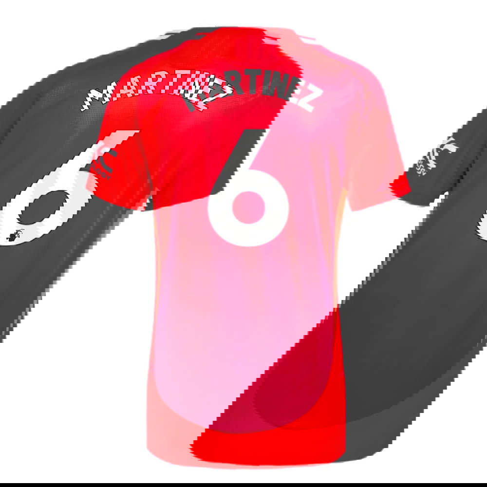 2024-2025 Man Utd Authentic Home Shirt (Womens) (Martinez 6)