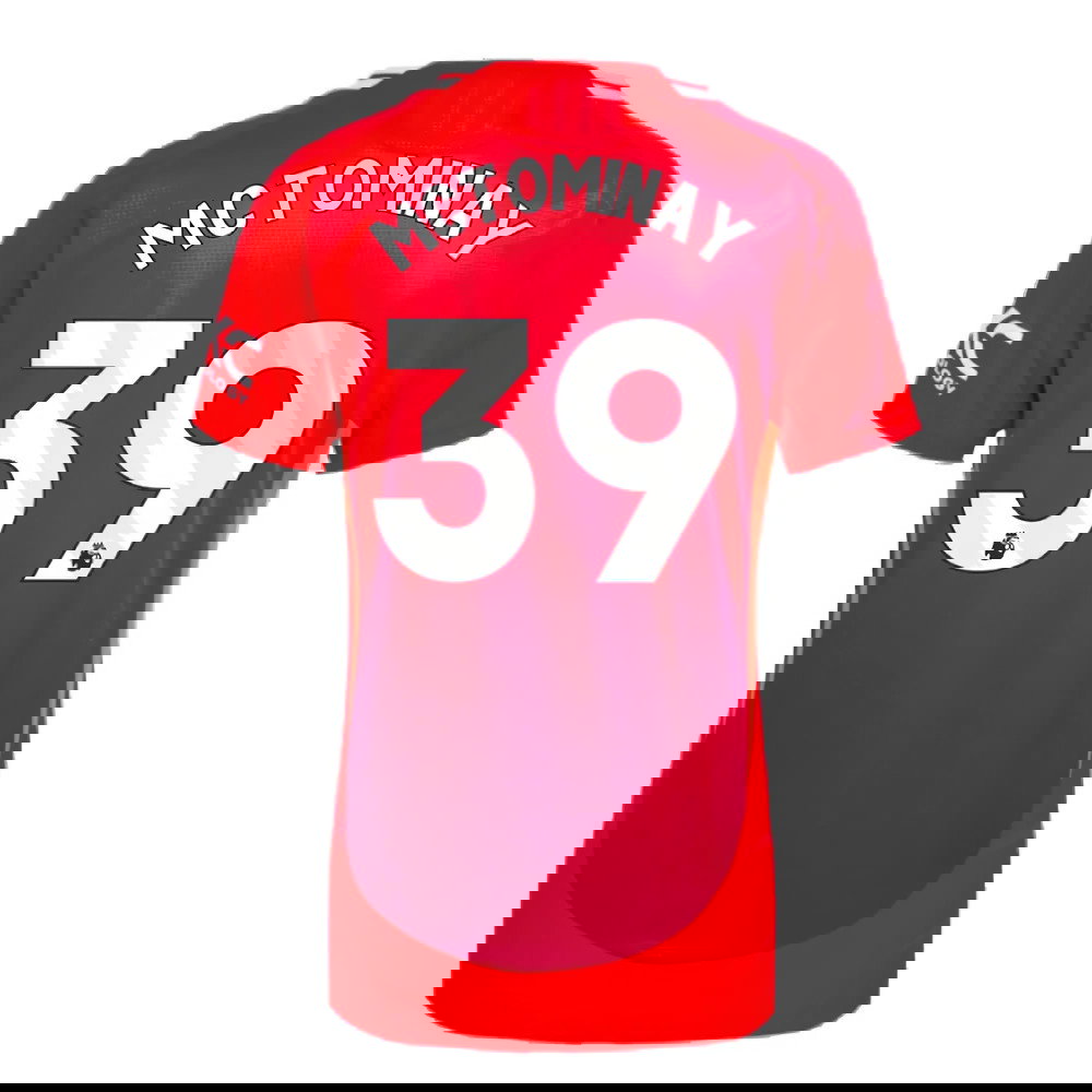 2024-2025 Man Utd Authentic Home Shirt (Womens) (McTominay 39)