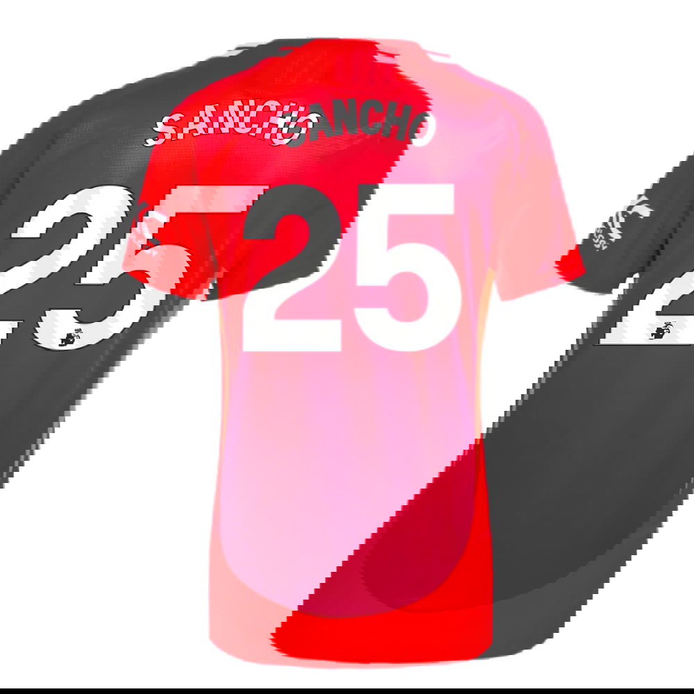 2024-2025 Man Utd Authentic Home Shirt (Womens) (Sancho 25)