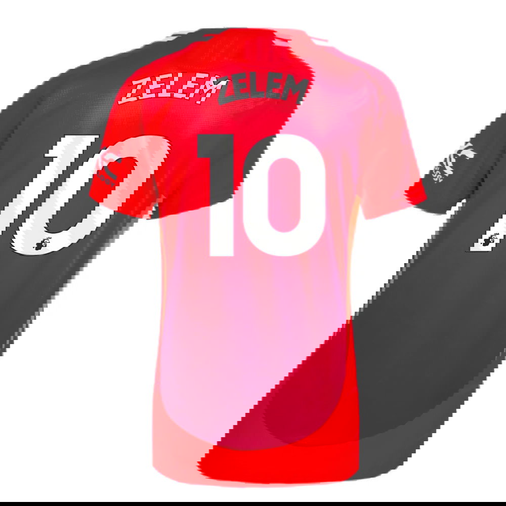 2024-2025 Man Utd Authentic Home Shirt (Womens) (Zelem 10)