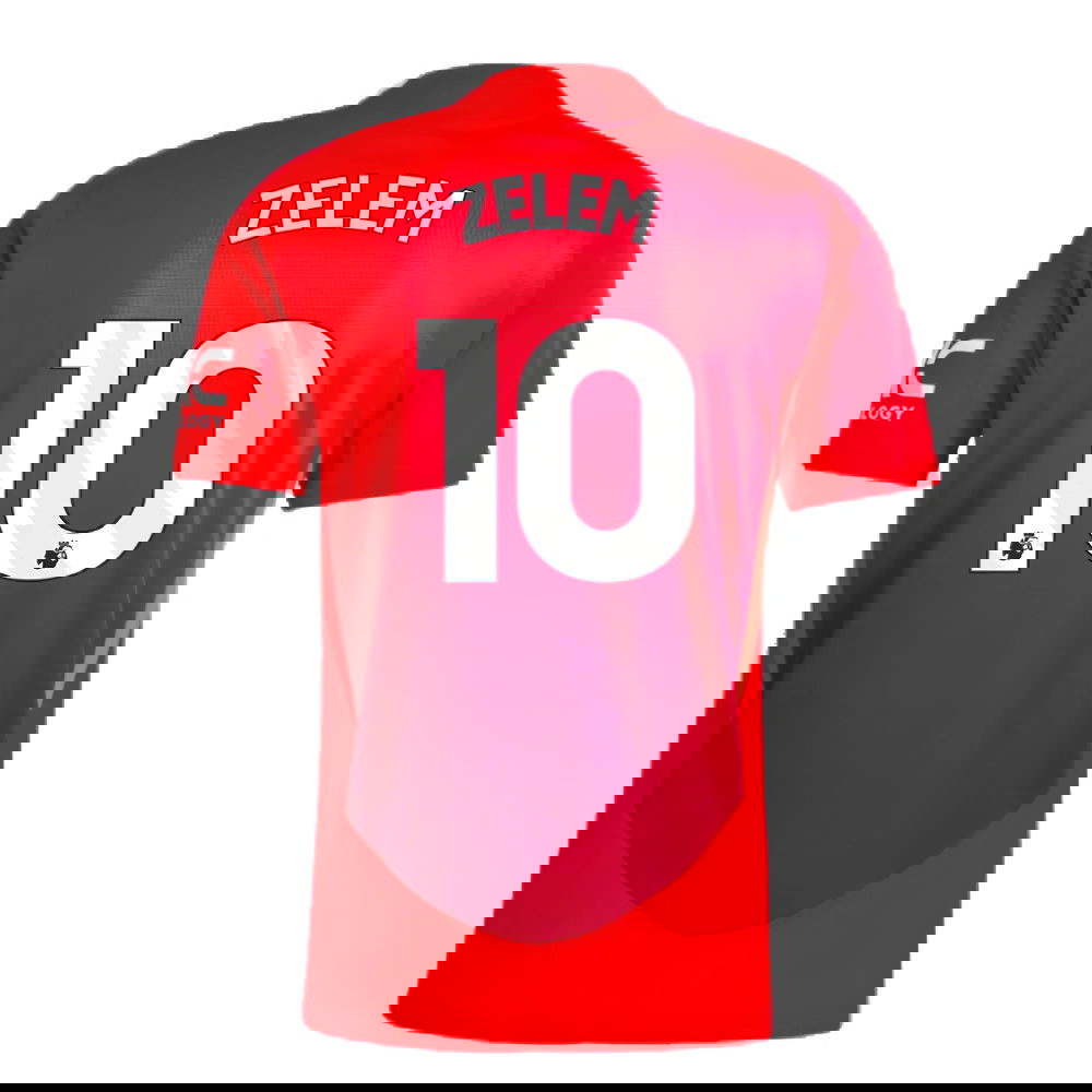 2024-2025 Man Utd Authentic Home Shirt (Zelem 10)