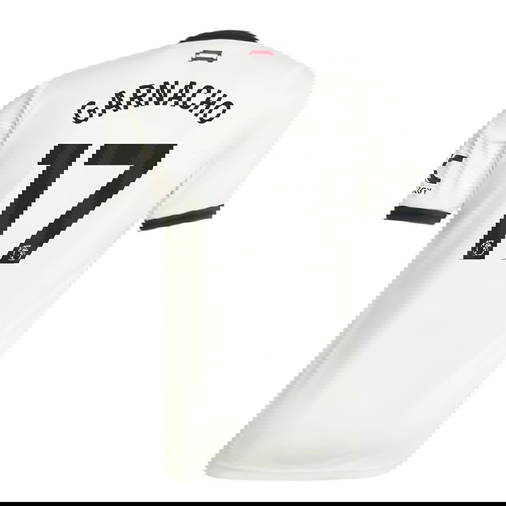 2024-2025 Man Utd Authentic Third Shirt (Garnacho 17)