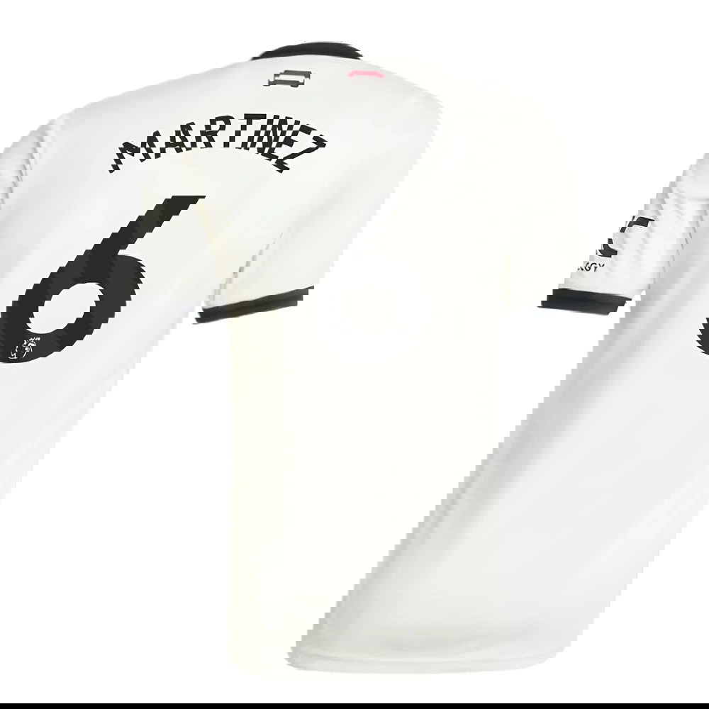 2024-2025 Man Utd Authentic Third Shirt (Martinez 6)