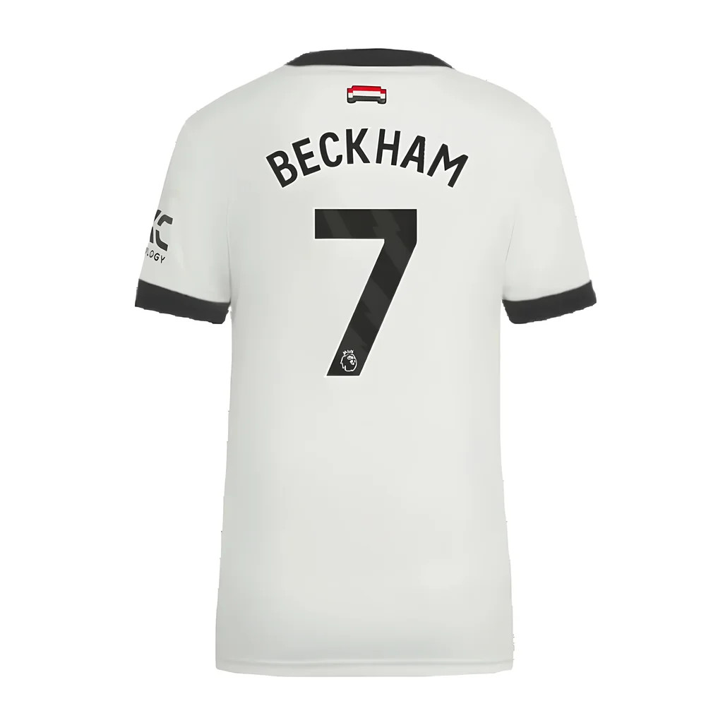 2024-2025 Man Utd Authentic Third Shirt (Womens) (Beckham 7)