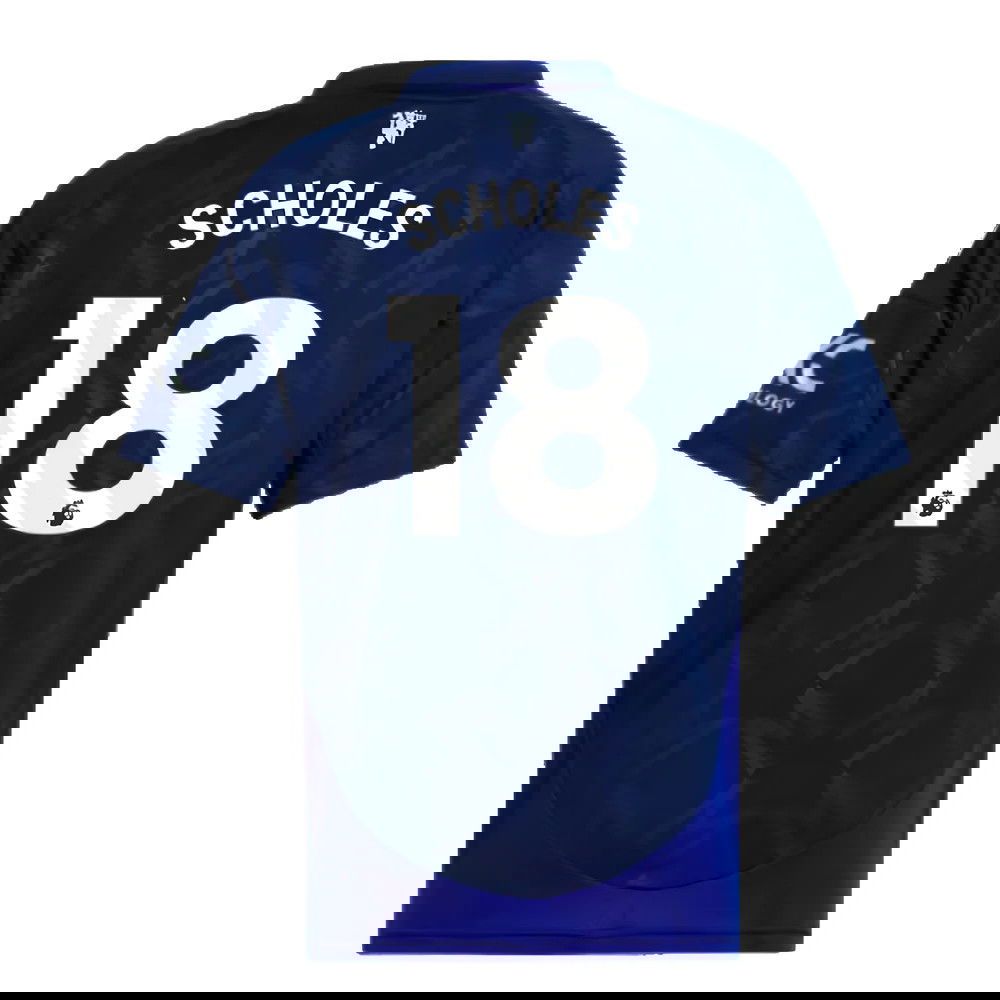 2024-2025 Man Utd Away Shirt (Kids) (Scholes 18)