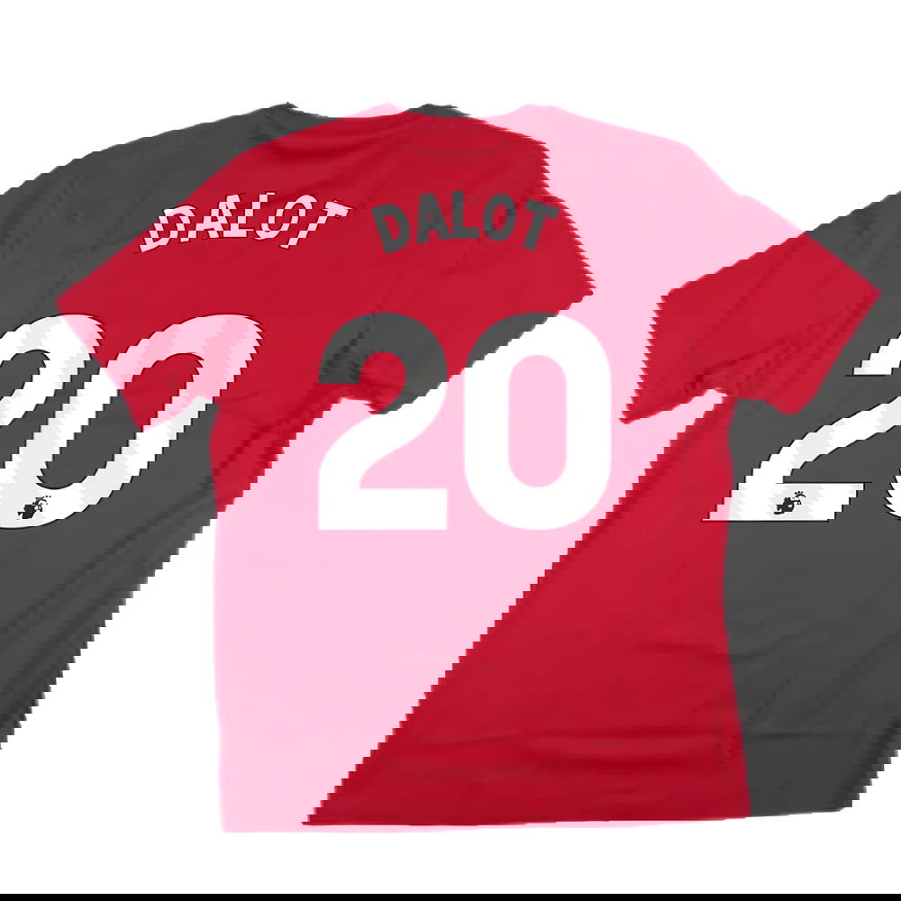 2024-2025 Man Utd DNA Graphic Tee (Red) (Dalot 20)