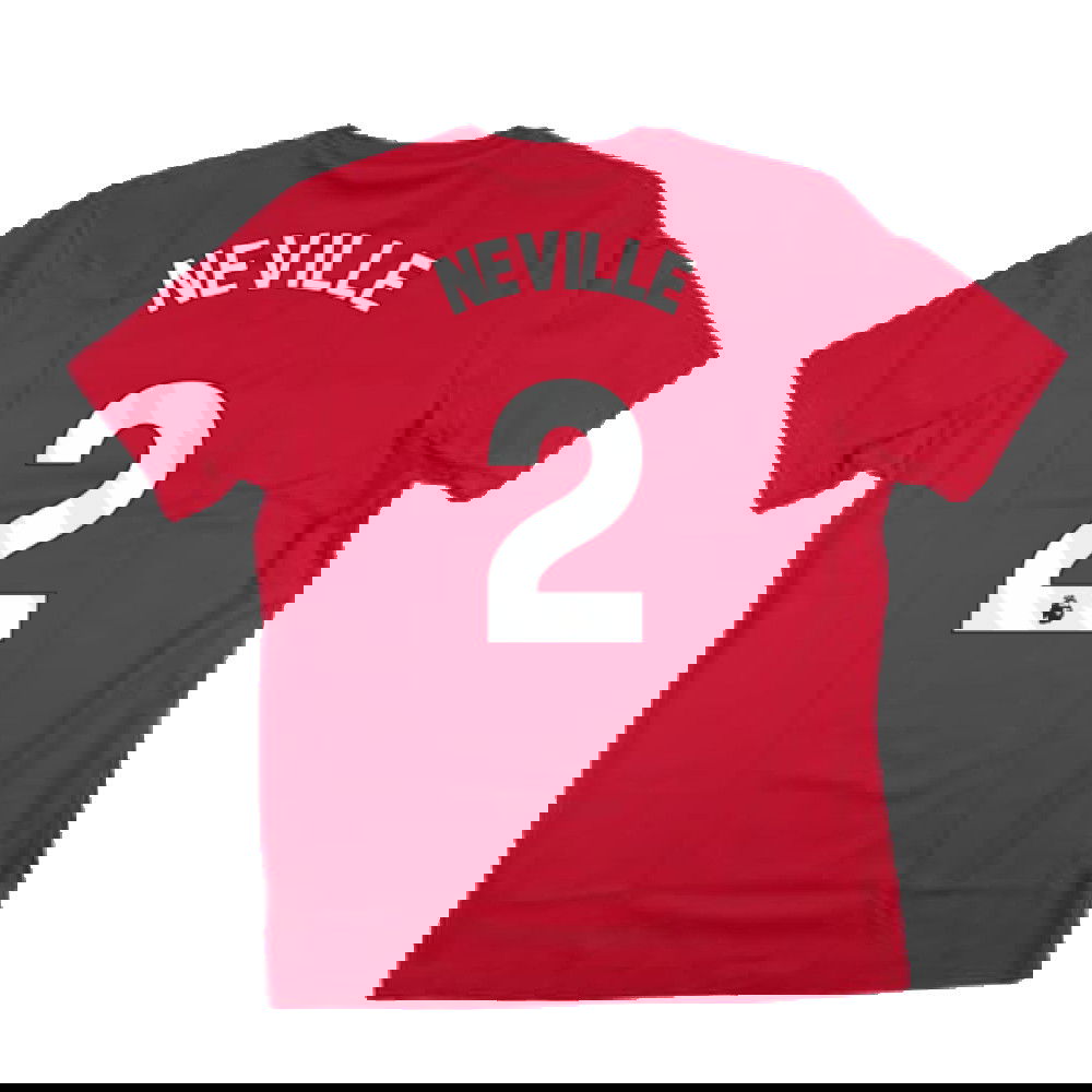 2024-2025 Man Utd DNA Graphic Tee (Red) (Neville 2)