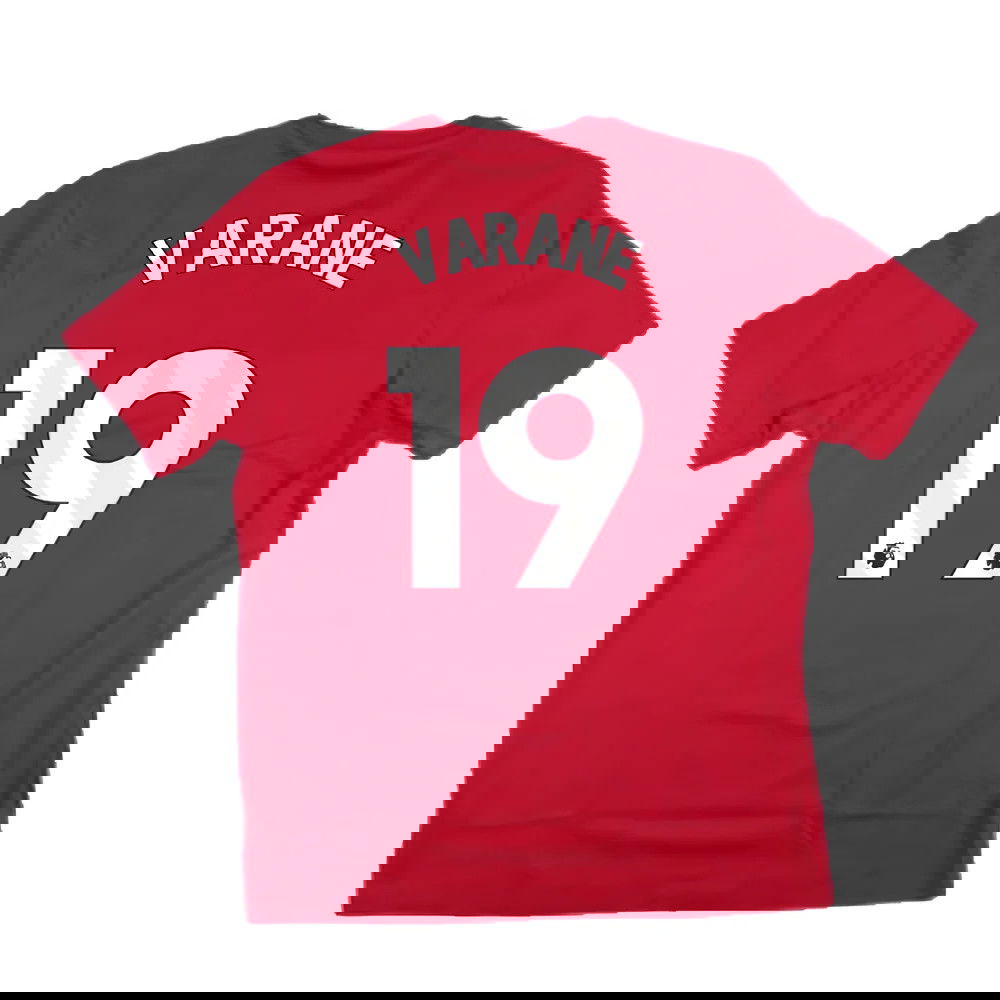 2024-2025 Man Utd DNA Graphic Tee (Red) (Varane 19)
