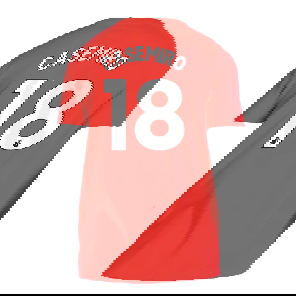 2024-2025 Man Utd DNA Tee (Red) (Casemiro 18)