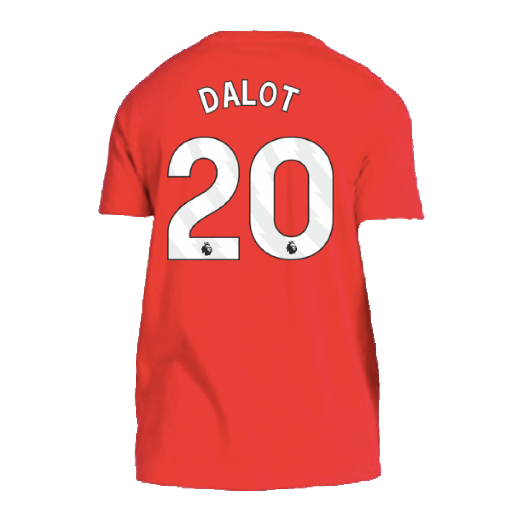 2024-2025 Man Utd DNA Tee (Red) (Dalot 20)