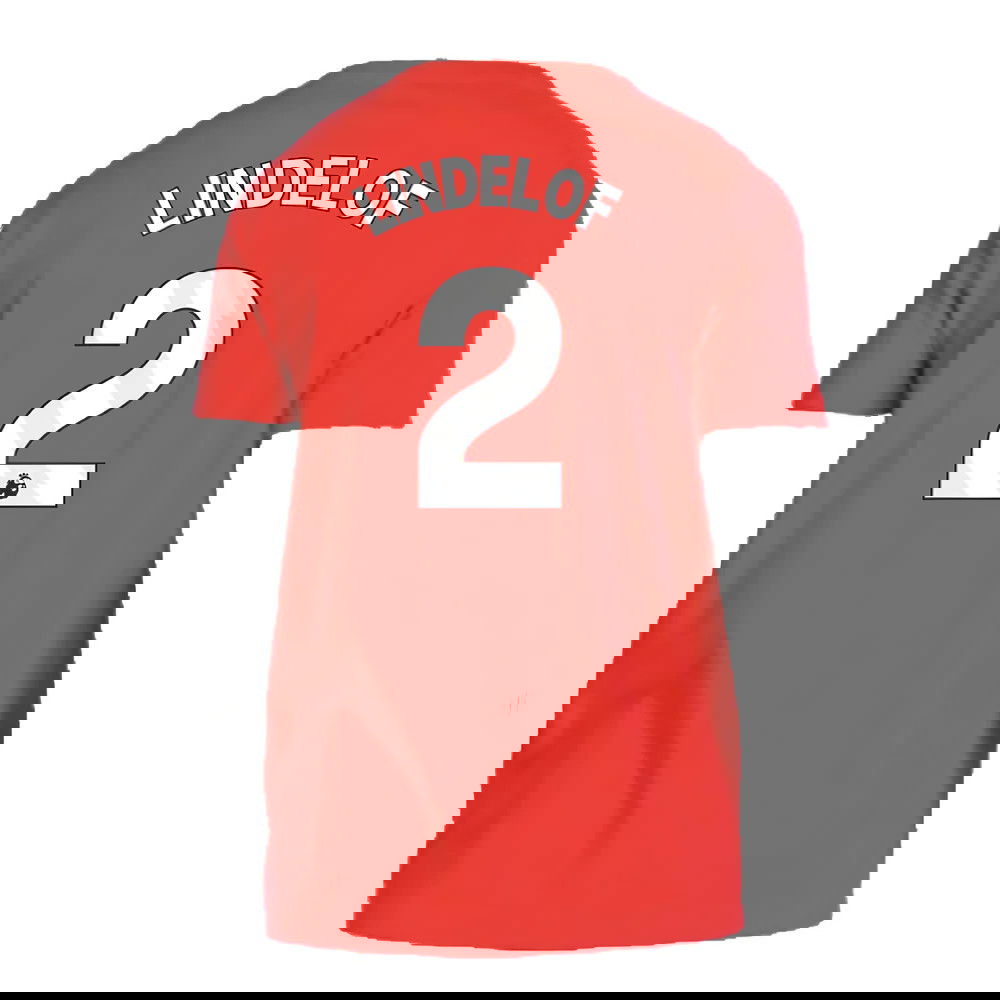 2024-2025 Man Utd DNA Tee (Red) (Lindelof 2)