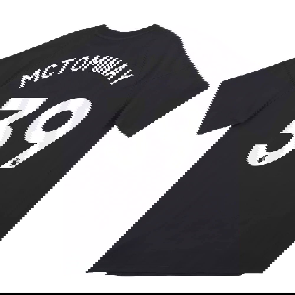 2024-2025 Man Utd EU Training Tee (Carbon) (McTominay 39)