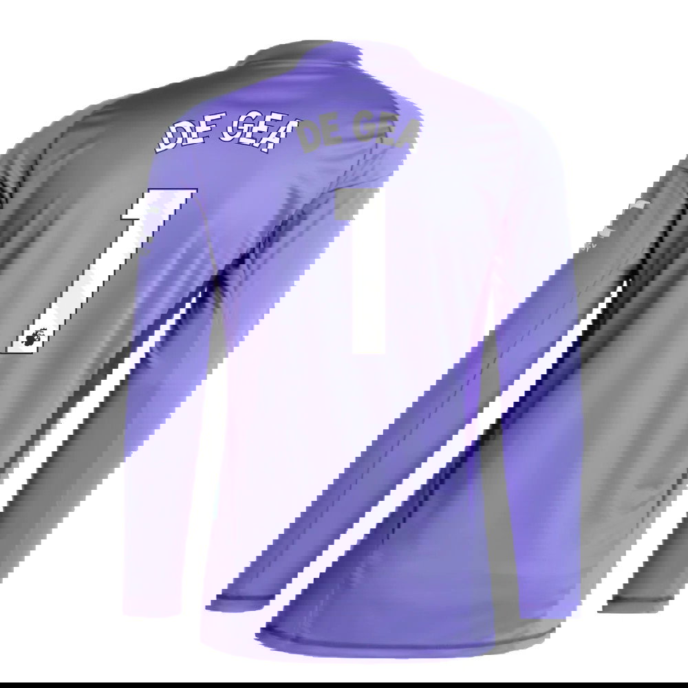 2024-2025 Man Utd Home LS Goalkeeper Shirt (Purple) (De Gea 1)