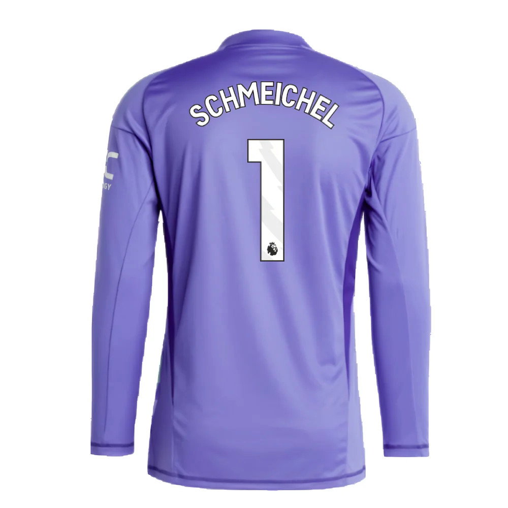 2024-2025 Man Utd Home LS Goalkeeper Shirt (Purple) (Schmeichel 1)