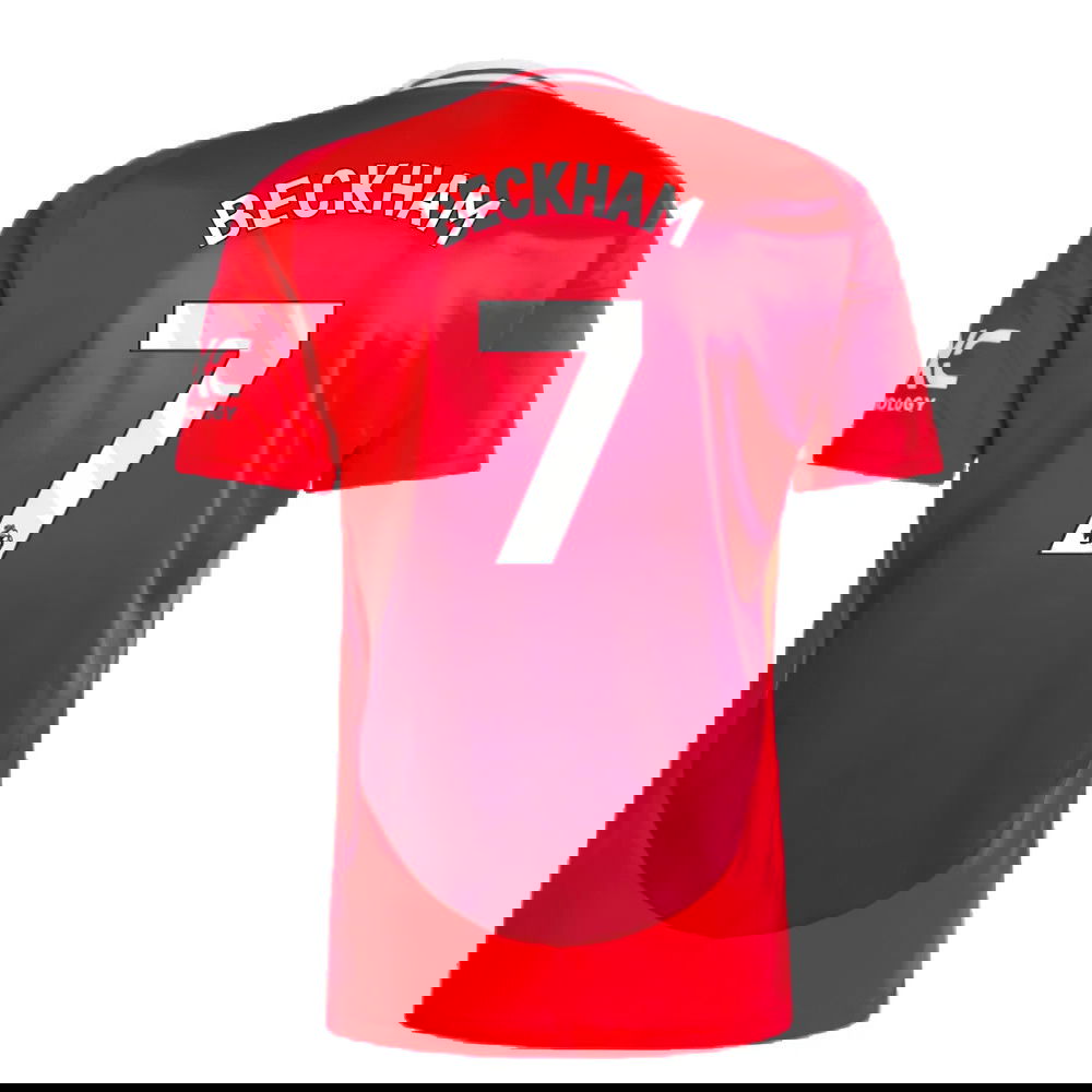 2024-2025 Man Utd Home Shirt (Beckham 7)