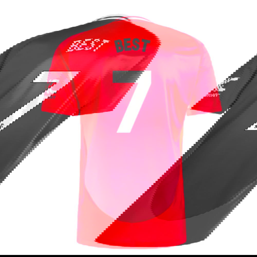 2024-2025 Man Utd Home Shirt (Best 7)