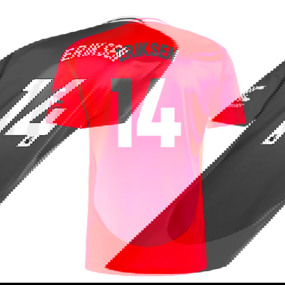 2024-2025 Man Utd Home Shirt (Eriksen 14)