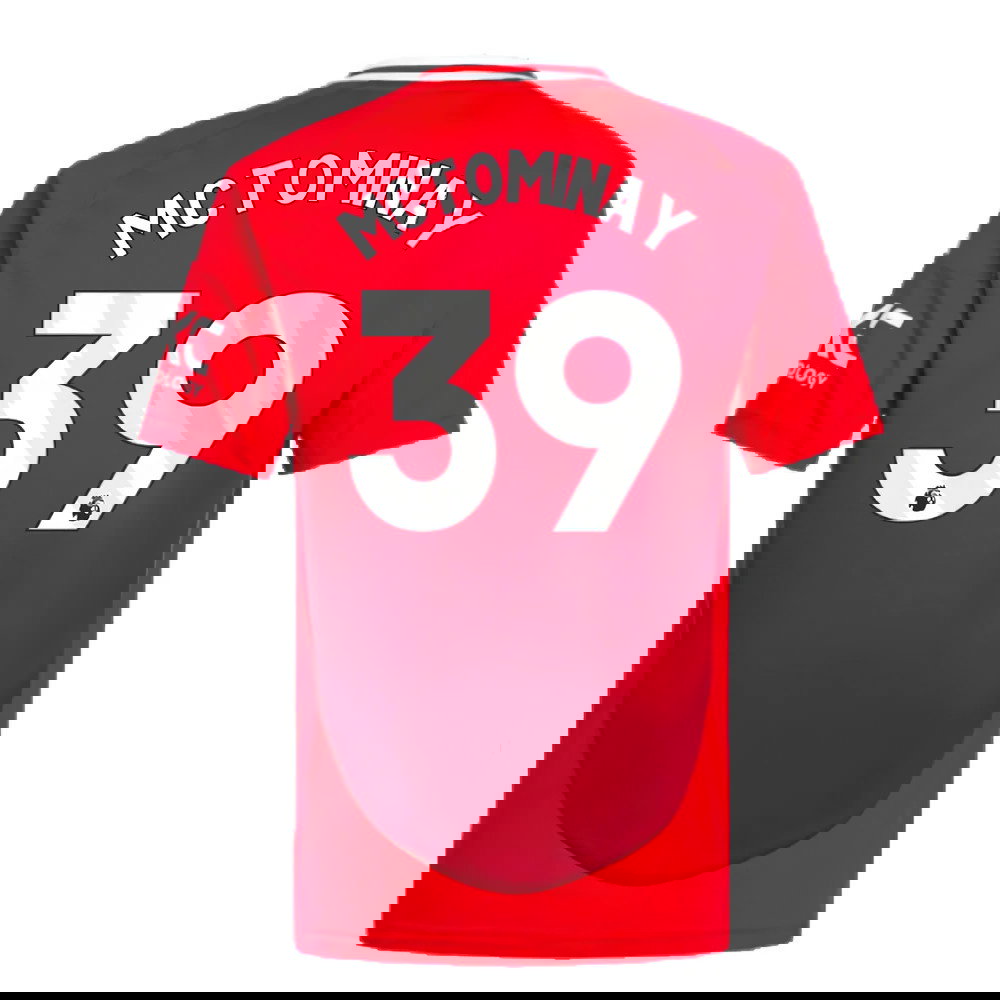 2024-2025 Man Utd Home Shirt (Kids) (McTominay 39)